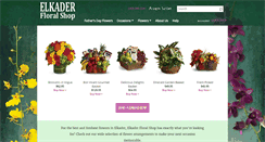 Desktop Screenshot of elkaderfloralshop.com
